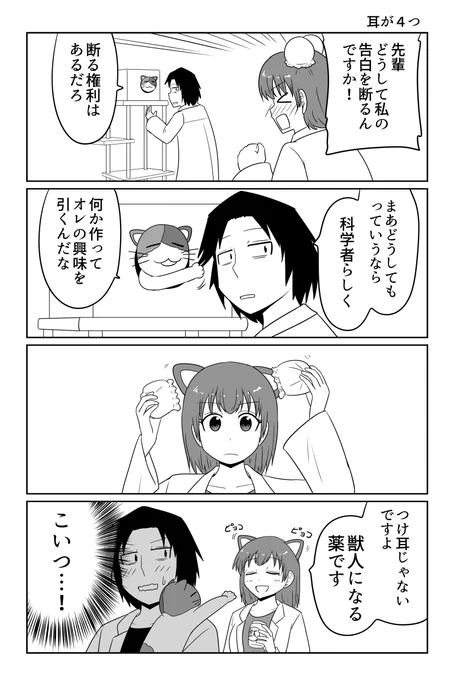 耳が4つ 