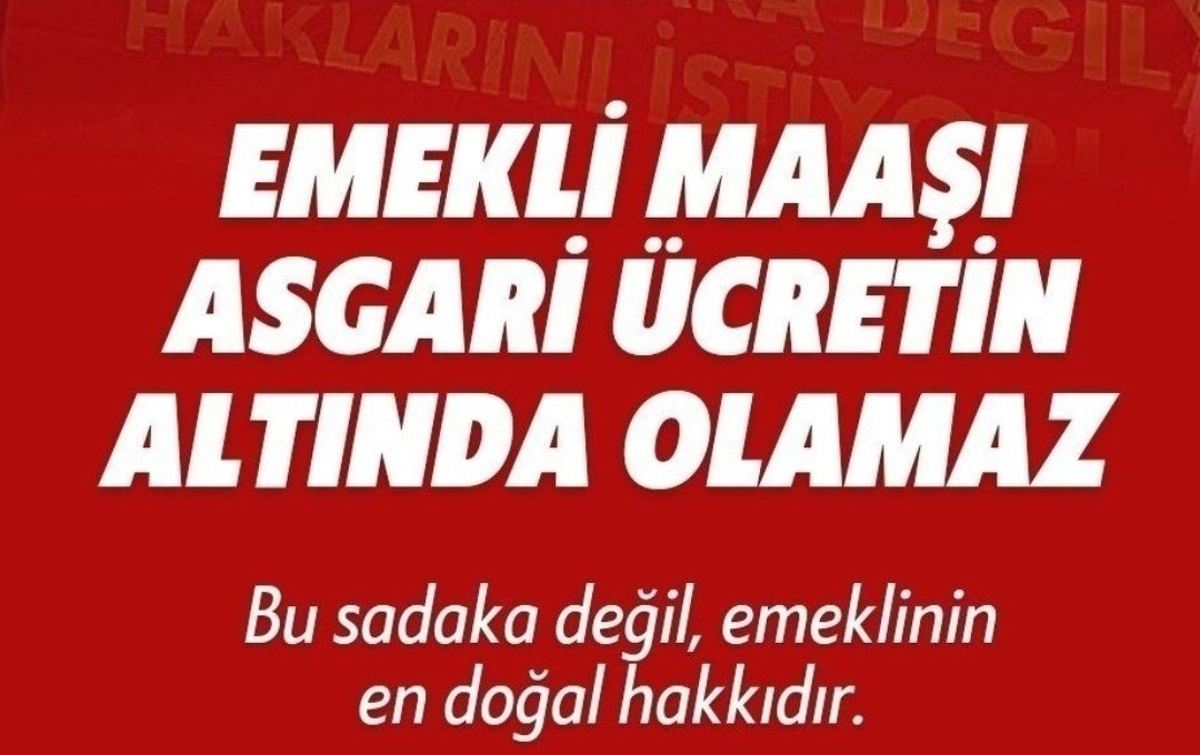 AyseBilen328900's tweet photo. Emekliler Bu Kötü Muameleyi 
HAKETMEDİ !!!

AÇ Birakilmayi Haketmedi !!!

@isikhanvedat 
@_cevdetyilmaz 
@RTErdogan
@dbdevletbahceli
#EmeklilerKanAğlıyor
#5000KısmiKanAğlıyor https://t.co/nJEOuFz2cw