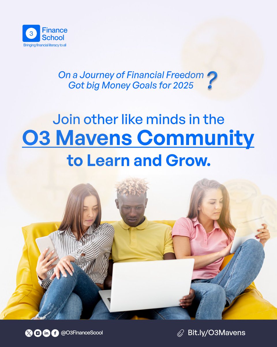 o3financeschool's tweet photo. Ready to take control of your financial future?

Then you need to be in the company of like minds on the same journey.

Join the 03 Mavens Community - access a support group and learn everything you need to know about Mastering your finances.

 Click the link below and start your journey today.

https://t.co/xNYC3s29u6

#ElonMusk #GRAMMYs #Grammys2025 #Trump