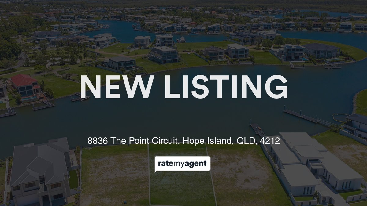 VertulloRE's tweet photo. 📍 8836 The Point Circuit, Hope Island, QLD, 4212

Our agent’s latest listing on RateMyAgent

https://t.co/ga8wXPvoxn... https://t.co/ewiF5XMNTO