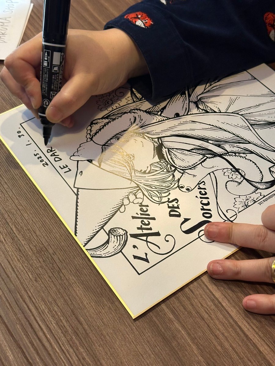 フランス、アングレーム国際漫画祭にて、白浜鴎さんのサイン会と原画展
