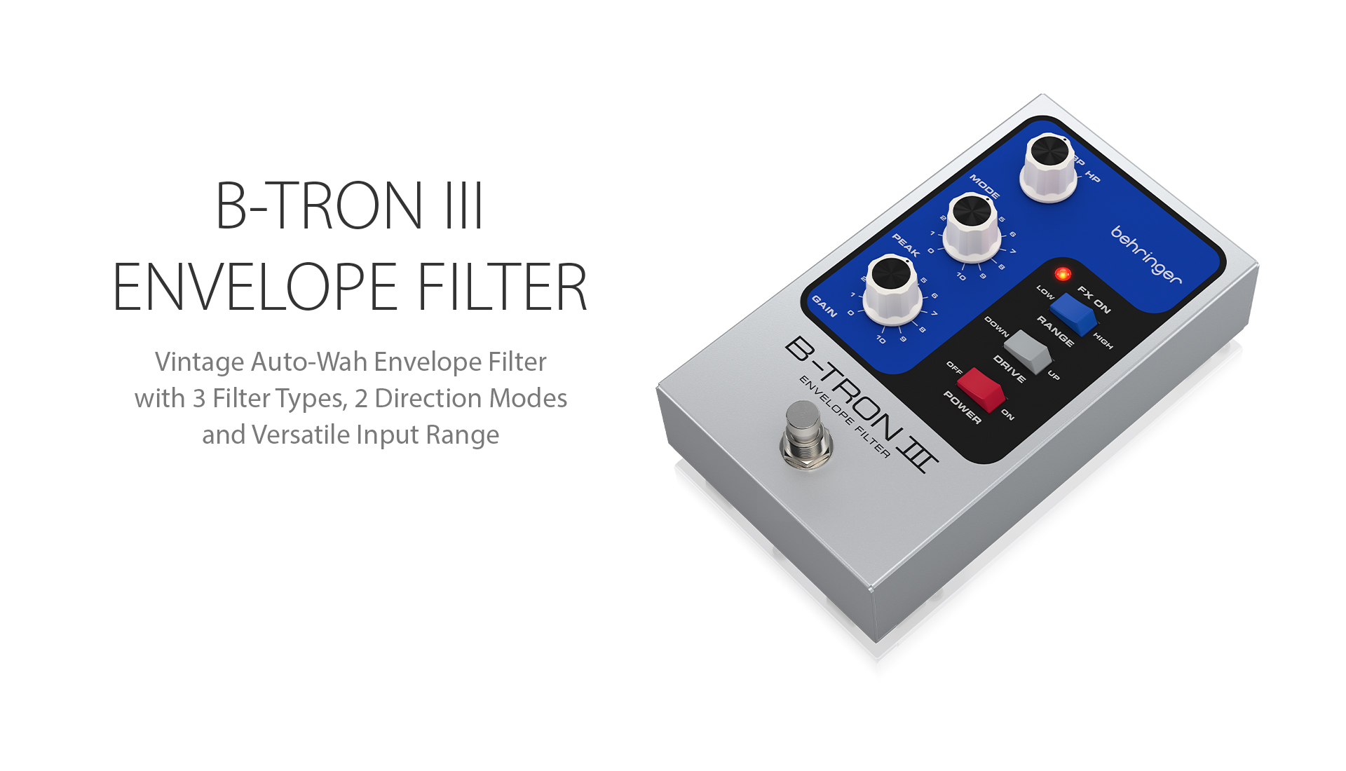 BEHRINGER B-TRON III FILTER（Behringer on X: 