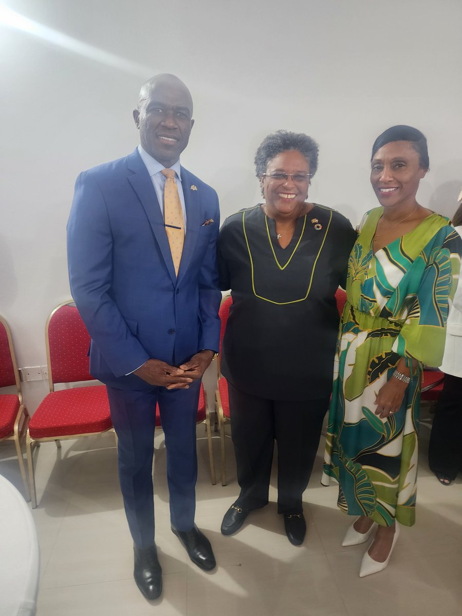 DominicaEmbass1's tweet photo. Congratulations to Prime Minister the Hon. Mia Amor Mottley for being a nominee for the well-deserved prestigious Zayed Award for Human Fraternity right here in Abu Dhabi.

PM Mottley is a global icon who is devoted to making the world a better place for all humanity. https://t.co/8xXTOXjNTp