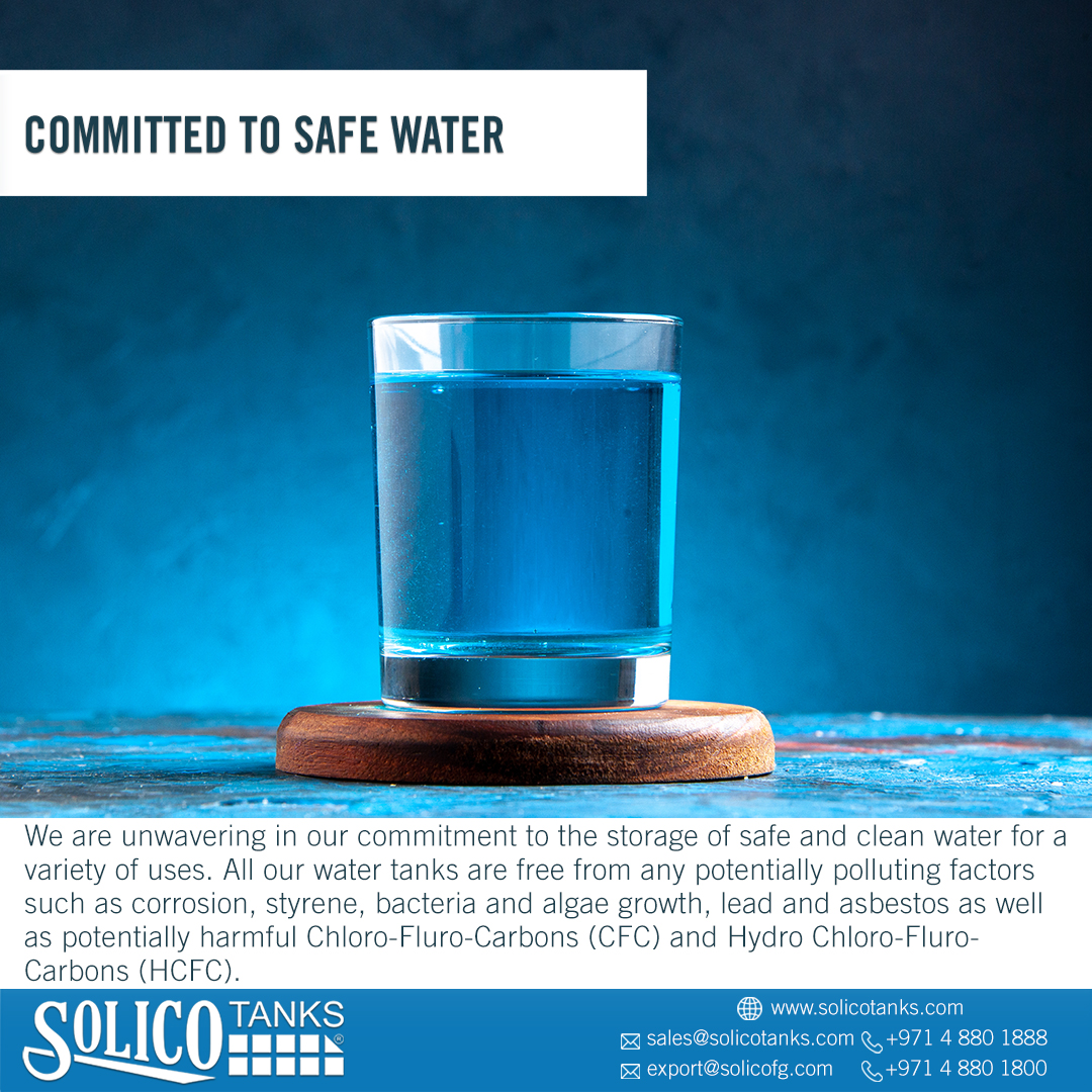 SolicoTanks's tweet photo. Solico Tanks Commitment to Safe Water: We believe that safe water storage should never be compromised. That’s why our GRP panel tanks are completely free from corrosion, styrene, bacteria and algae growth, lead, asbestos, CFCs, and HCFCs.
#SafeWaterStorage #GRPTanks #WaterStorage https://t.co/3dUJ9yvuPR