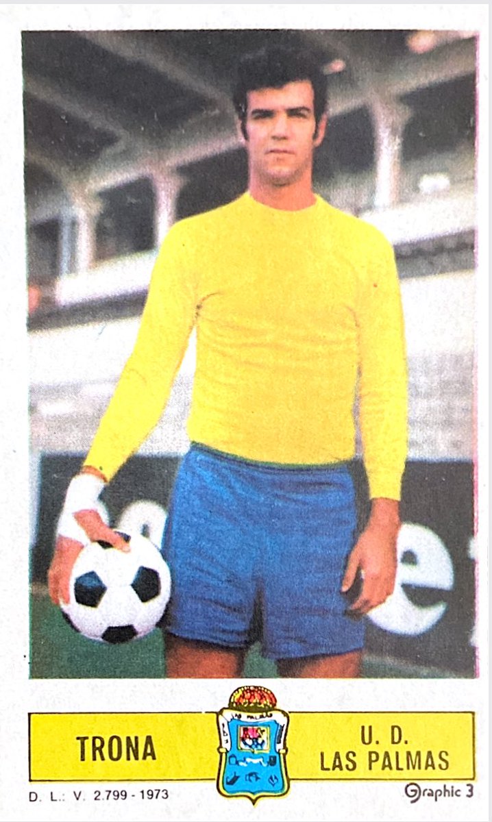 cromosudlp's tweet photo. TRONA / UD Las Palmas
#EdicionesESTE
Temporada 1973-74 https://t.co/tx5xRLkJJ5