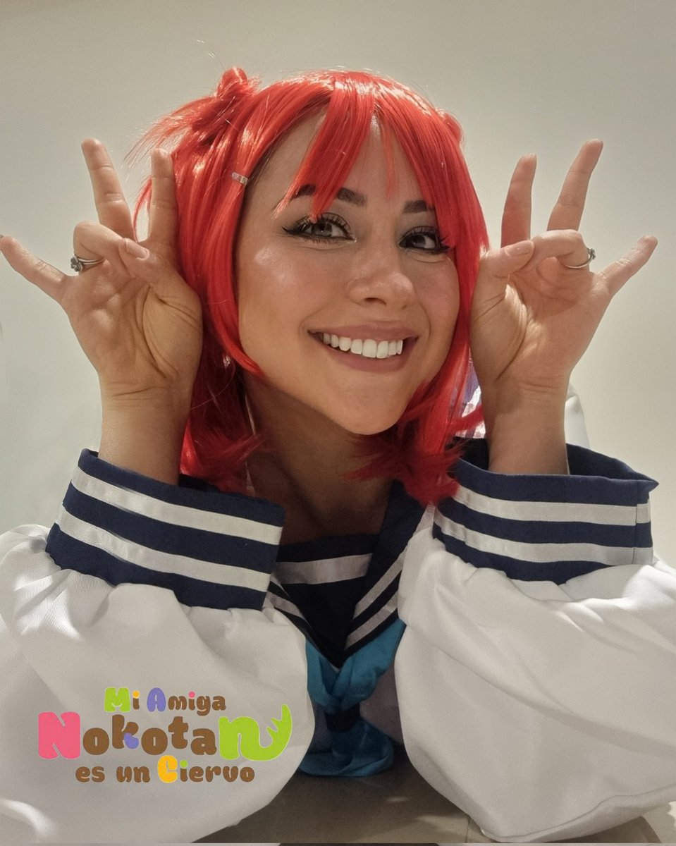 Ya me llegó mi #cosplay de mi amada Neko #Nekoyamada. ¿Ya vieron mi amiga #nokotan es un ciervo? Sólo por #animeonegai y #canal22 .
¡Saludos! #cosplayer  #anime #doblajelatino #actrizdedoblaje