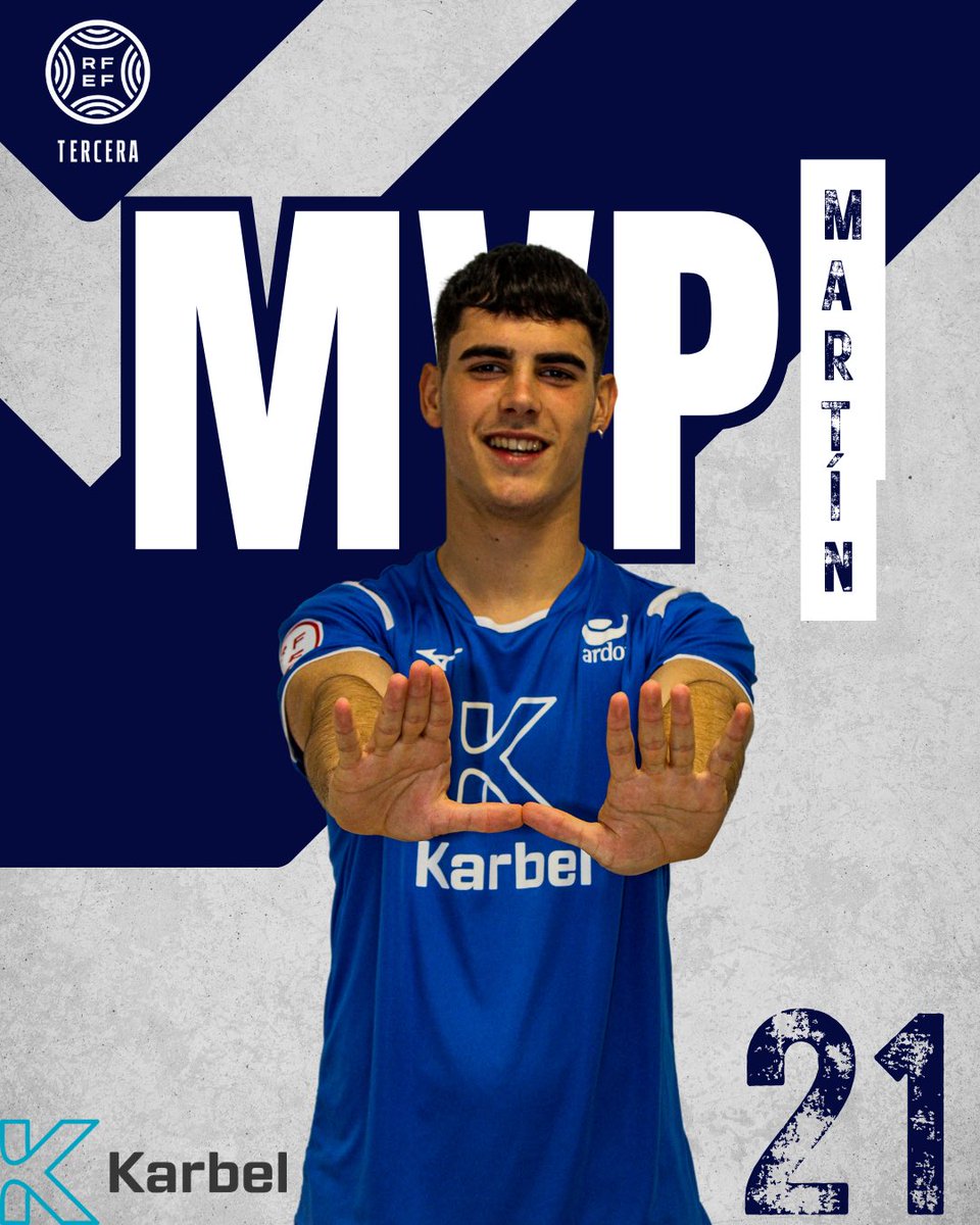 🎖️ 𝐌𝐕𝐏 | 𝙈𝘼𝙍𝙏𝙄𝙉 🪄

#ArdoiCantolagua | #TerceraRFEF