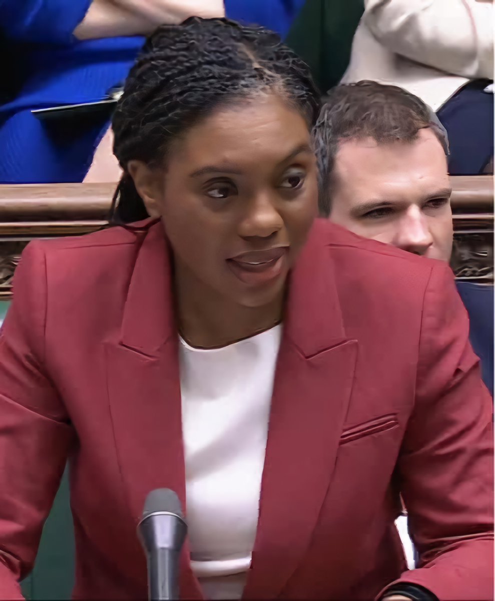 The new lettuce isn't properly briefed?
Of course she isn't.
She's an opportunist and hypocrite.
<a href="/KemiBadenoch/">Kemi Badenoch</a> <a href="/Conservatives/">Conservatives</a> <a href="/Keir_Starmer/">Keir Starmer</a> 
As well as being a self-confessed criminal.
Not fit to be in Parliament, let alone Prime Minister.