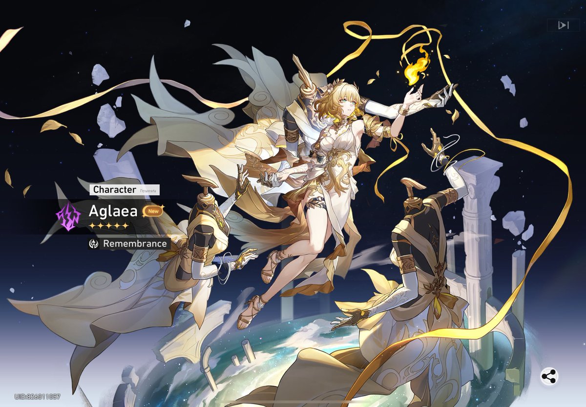 pengwingling's tweet photo. aglaea’s here 🥰💛 https://t.co/bDRgHu1OhX