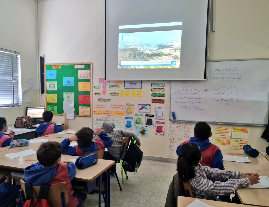 بعد مشاهدة فيديو حول أهم المعالم الأثرية في لبنان، قام الطلاب بعصفٍ ذهني لتعداد هذه الآثار والتفكير في أهميتها التاريخية والثقافية. 
كما أبدى الطلاب اهتمامًا بكيفية الحفاظ على هذه الآثار، مؤكدين على دور الأفراد  في حماية التراث التاريخي للبنان.
#الخامس_الأساسي
#دراسات_اجتماعية