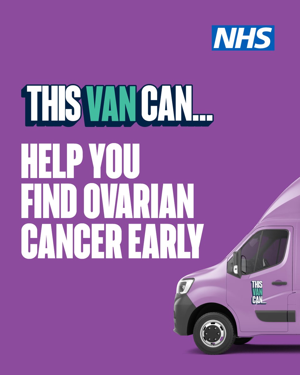 Do you know the symptoms of ovarian cancer?
Coming soon, the #ThisVanCan ovarian cancer roadshow will visit towns across #GreaterManchester.
Pop in for a chat to pick up a symptoms diary, leaflets &amp; learn more.
For dates &amp; locations see gmcancer.org.uk/this-van-can/t…
#GMOvarianCancer