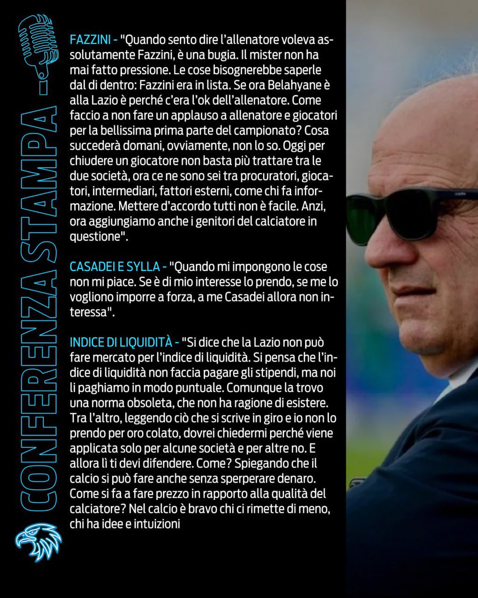 SpaceLazio's tweet image. Angelo #Fabiani a #LazioStyleRadio: