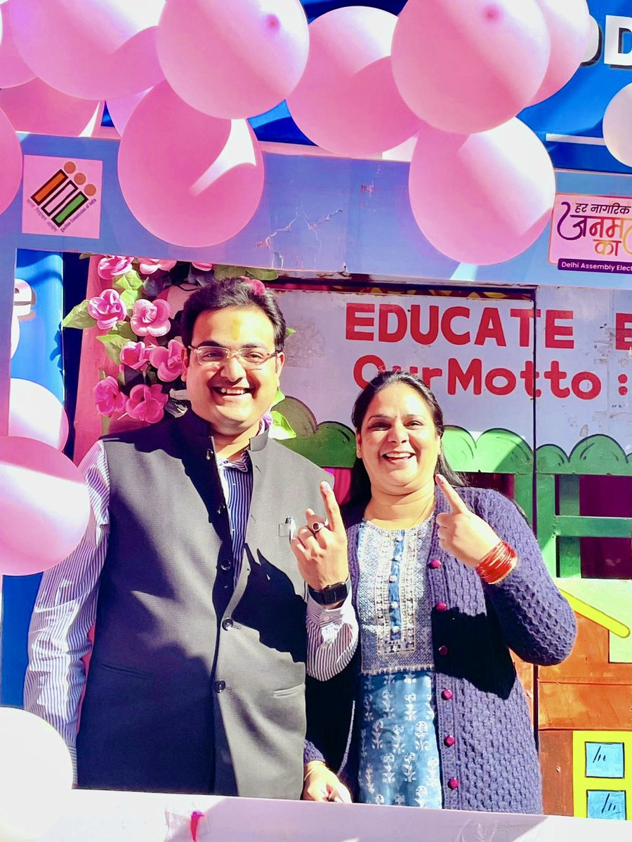 ParasChauhanIND's tweet photo. #voteforChange #vote2025 https://t.co/aMrpcNCSnP