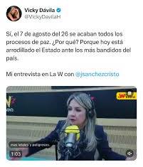 🤔🤔🤔 VIcky  enciende las ALARMAS 
Pero NO prioriza la Seguridad del País  La gente NO quiere escuchar las mismas PABADAS de SIEMPRE
"No será presidents pero sus ¡voticos servirán !
