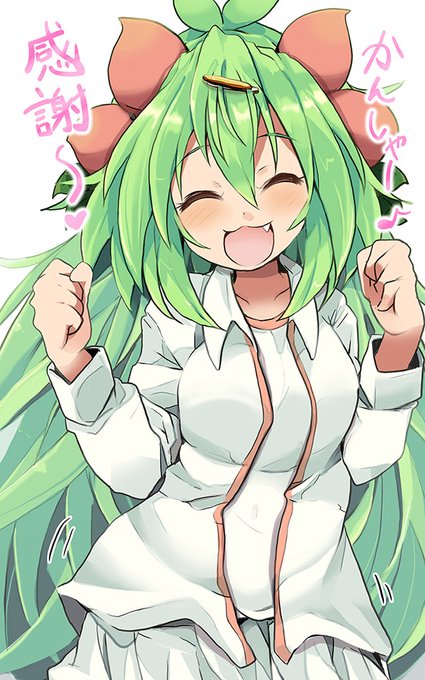 #笑顔の日 😄🌺
ポケ擬シェミ娘 