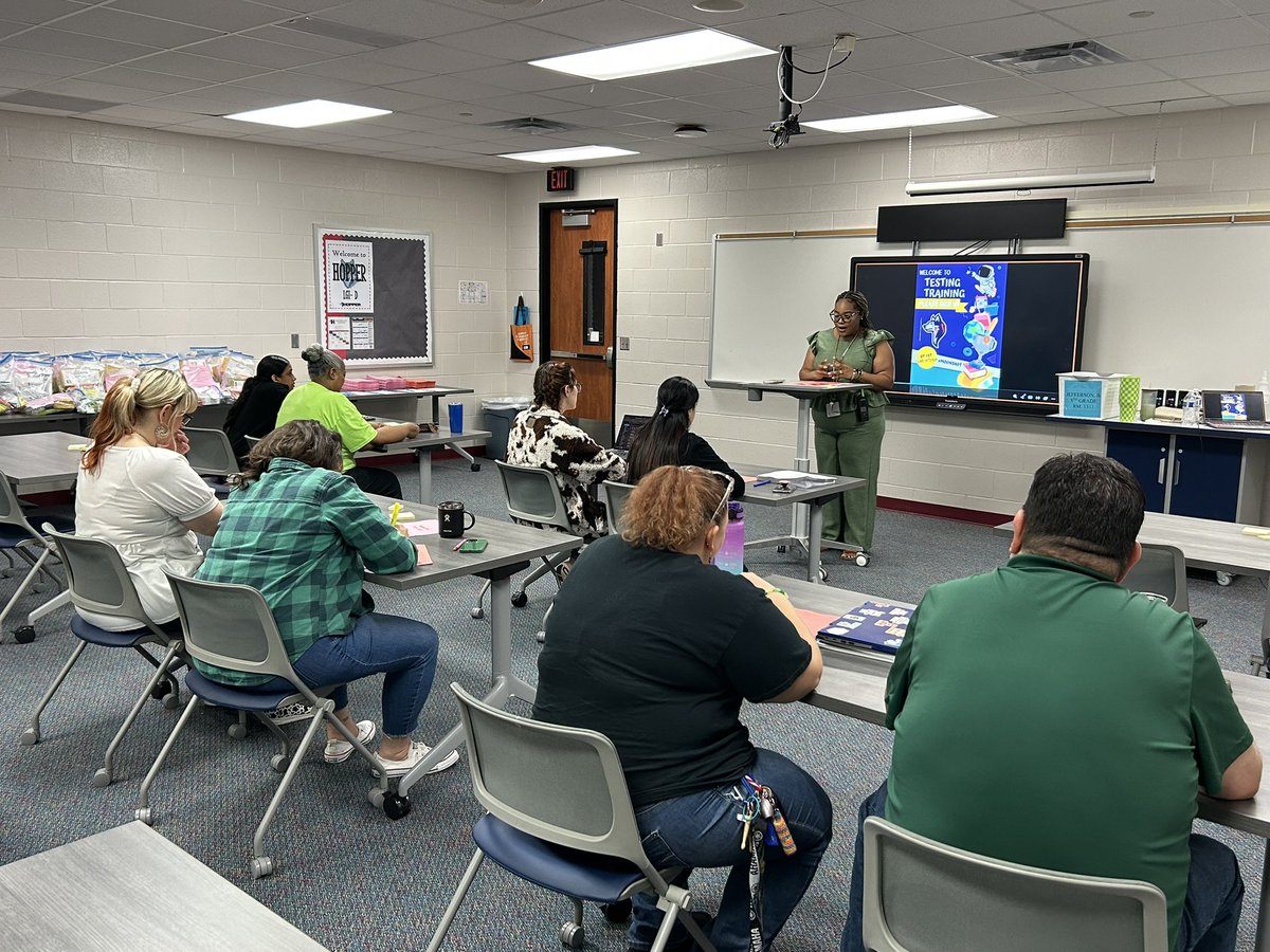 Brianne Branch (@b_branch09) on Twitter photo Testing Season begins with Testing Training! ELAR Interim is up first next week! Thank you to our amazing testing <a href="/HopperCounselor/">Hopper Counselors</a> team!
<a href="/HopperMS/">Hopper Middle School</a> Testing Season begins with Testing Training! ELAR Interim is up first next week! Thank you to our amazing testing <a href="/HopperCounselor/">Hopper Counselors</a> team!
<a href="/HopperMS/">Hopper Middle School</a>