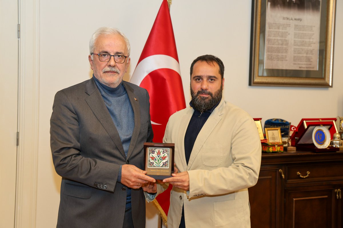 Uluslararası Dini Yayıncılar Birliği (<a href="/Ispa_tr/">ISPA</a>) Başkanı <a href="/ismailAkincii/">İsmail H. Akıncı</a> Başkan Yardımcısı <a href="/AGIRAKCA/">Dr.Muhammed Ağırakça</a> İZÜ Rektörü Prof. Dr. <a href="/ACAcar10/">Ahmet Cevat Acar🇹🇷</a> makamında ziyaret etti. Ziyaret kapsamında, Cumhurbaşkanlığımız tarafından 2025 yılının “Aile Yılı” olarak ilan edilmesi çerçevesinde görüş