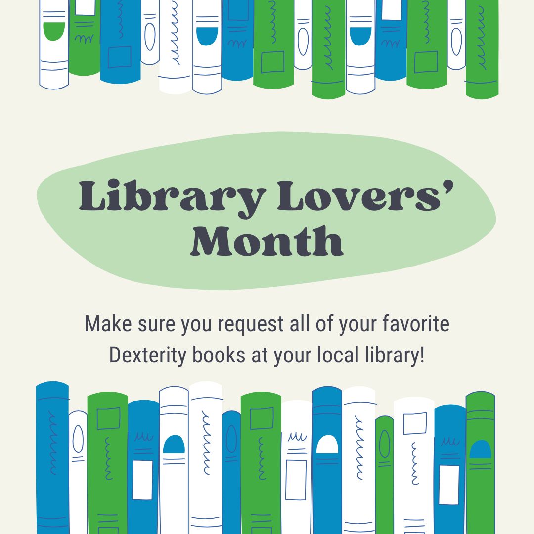 dexteritybooks's tweet image. 📚Did you know requesting books at your local library is one of the best ways to support your favorite author? 

#libraryloversmonth #librarybooks  #supportlocallibraries #library #supportindieauthors #indiepublisher