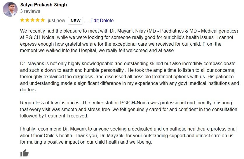 Feedbacks like this boost our morale #ICareForRare