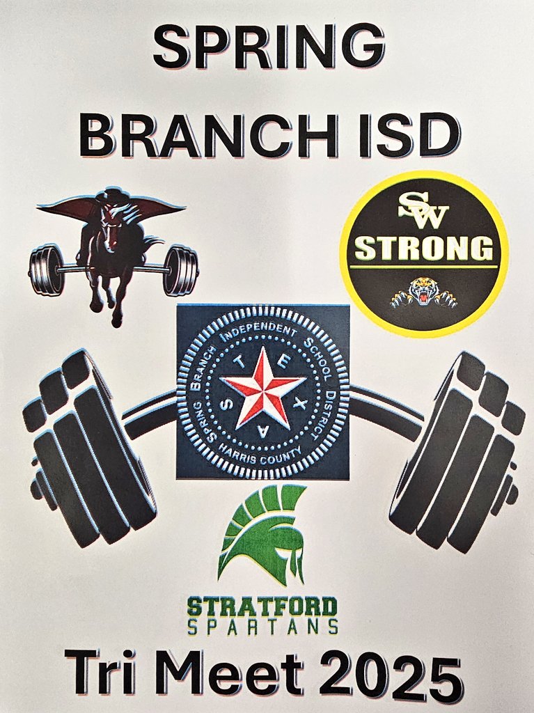 NorthbrookLifts's tweet photo. We are excited and thankful for the opportunity to host the first of hopefully many Spring Branch ISD Powerlifting Meets. #RaiderStrong #SBSID
(REMINDER - There will be no spectators allowed today due to space/safety concerns) https://t.co/HRfMnLbkGY