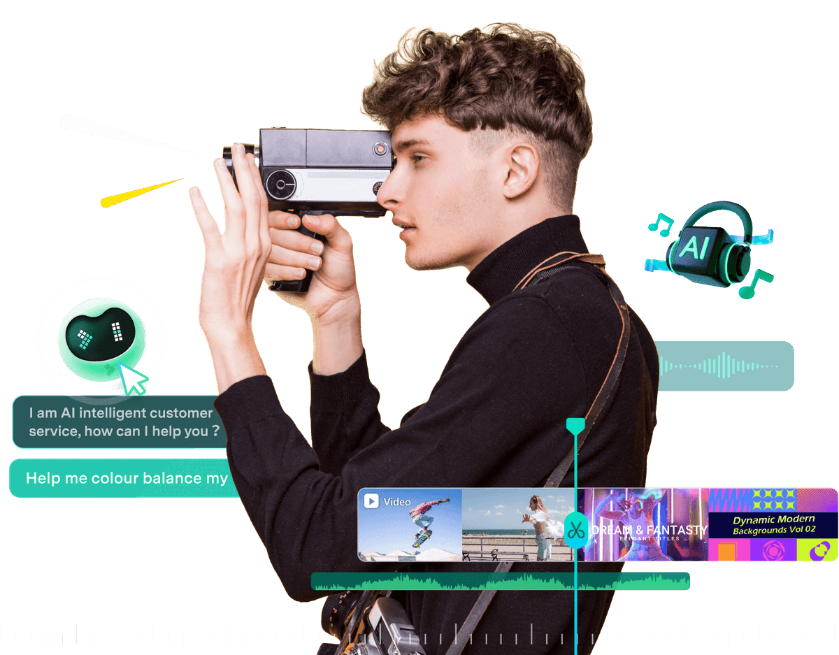 Filmora_Editor's tweet photo. Filmora 14 provides a creative editing experience! 🎬 Learn about the NEW features in Filmora 14: https://t.co/lRRAROtB41 

#Filmora14 #MoreAI_LessClicks #EditYourWayToSuccess #FilmoraFeatures #FilmoraAI https://t.co/6zalT4ghEO