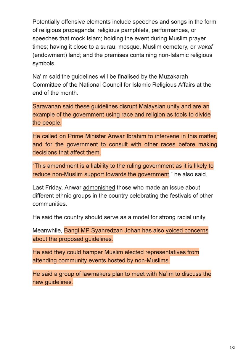I can tell you Saravanan speaks for 95% of the non-Muslim community. They cannot understand why a "Unity" Govt would put up so many barriers between Muslims and non-Muslims. 
Can someone explain to the non-Muslims in Malaysia?
Who are these people who wake up every morning