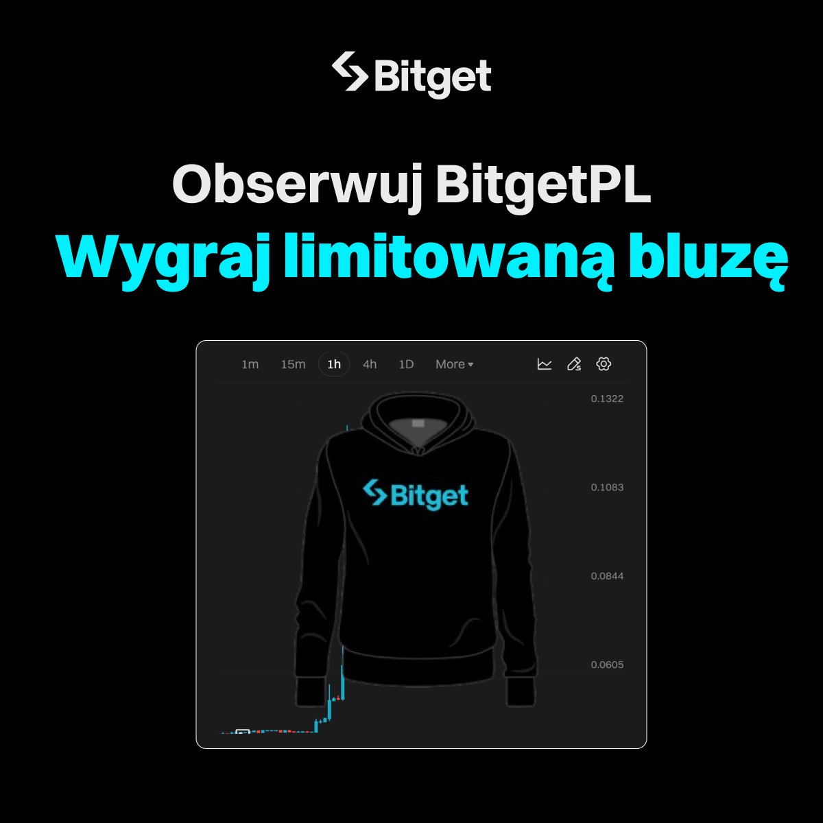 😉 W bluzie #Bitget łatwiej przetrwać spadki!
🤩 Wygraj i noś z dumą!

✅ Obserwuj <a href="/BitgetPL/">BitgetPL</a>
🔃 Repostuj ten post
✍️ Skomentuj jakie było Twoje pierwsze krypto!

🎉 Wygrywa jedna osoba!
🤑 Wyniki w piątek!
😅 Uwaga! Mamy tylko rozmiar XXL....
🇵🇱 Wysyłka na terenie Polski!