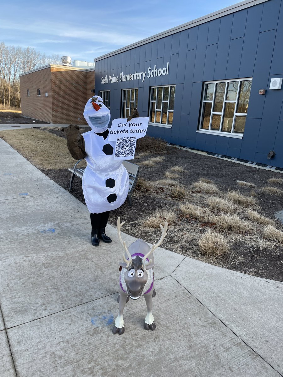 Olaf’s morning appearance yesterday can only mean one thing… Frozen Jr. is coming soon! Join us on February 15 and February 16 for Seth Paine’s production of the show. Click below for tickets.

search.seatyourself.biz/webstore/accou…

#DragonPride #FrozenJr #Empower95