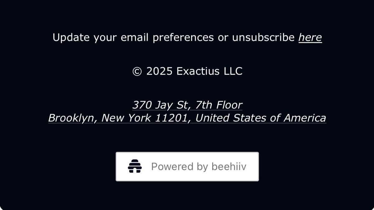 Another day, another @beehiiv newsletter I didn’t subscribe to. Up to 5+ a week of Beehiiv spam… htt