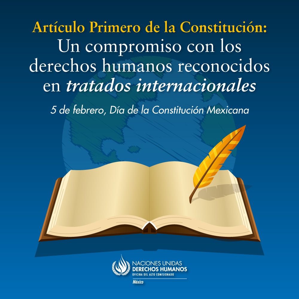 En el #DíaDeLaConstitución, destacamos la relevancia del #ArtículoPrimero: 
✔️Reconoce #DerechosHumanos de tratados internacionales.
✔️Obliga a que las autoridades los promuevan, respeten, protejan y garanticen de conformidad con ciertos principios, incluyendo #Progresividad.
