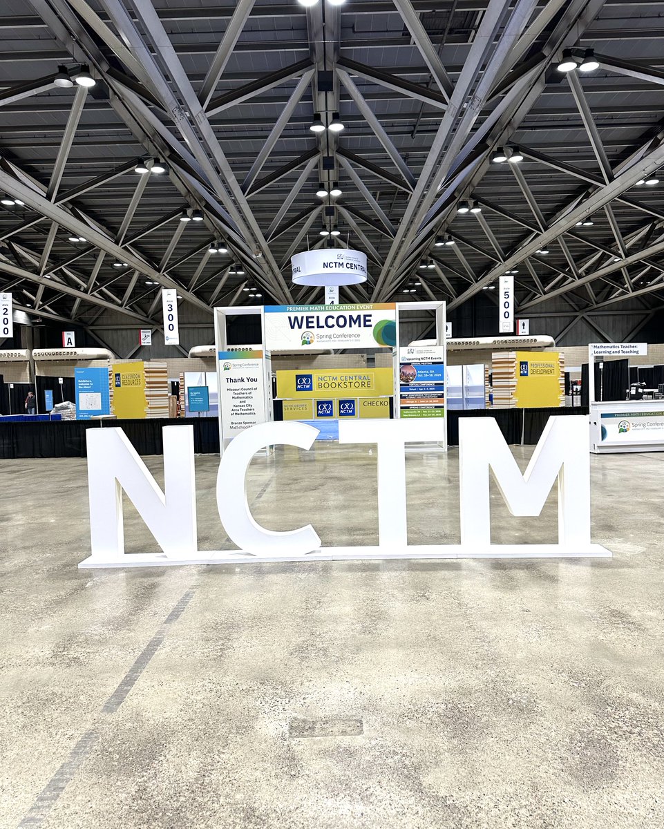 NCTM's tweet photo. Welcome to #NCTMKC25! 🎉🔥
The wait is over—more than 2,000 attendees are gathering today to connect, learn, and be inspired!
If you’re here, tell us what you’re most excited for! 👇 https://t.co/PSLfvr2aL8