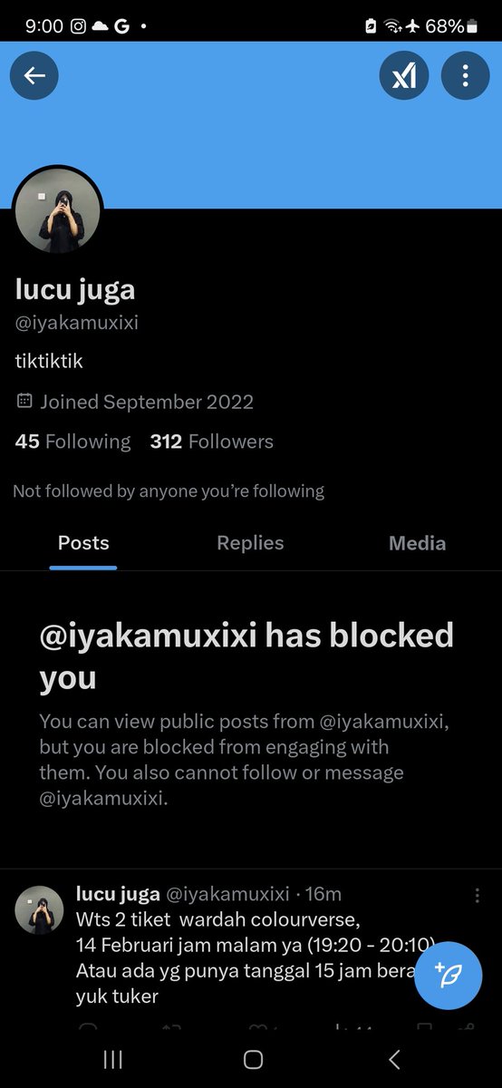 hhunterlovers's tweet photo. gais hati hati sama akun ini jg ya, ini jg keknya berpotensi scammer event bday wontopia (sayangnya aku gak sempet ss waktu dia ngetwt wtsan nya) https://t.co/M9HXH8BK4Q