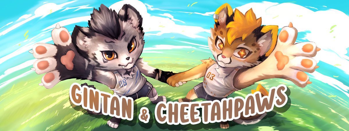Notice】⚠️ Gintan and Cheetahpaws @cheetah_paws will participate