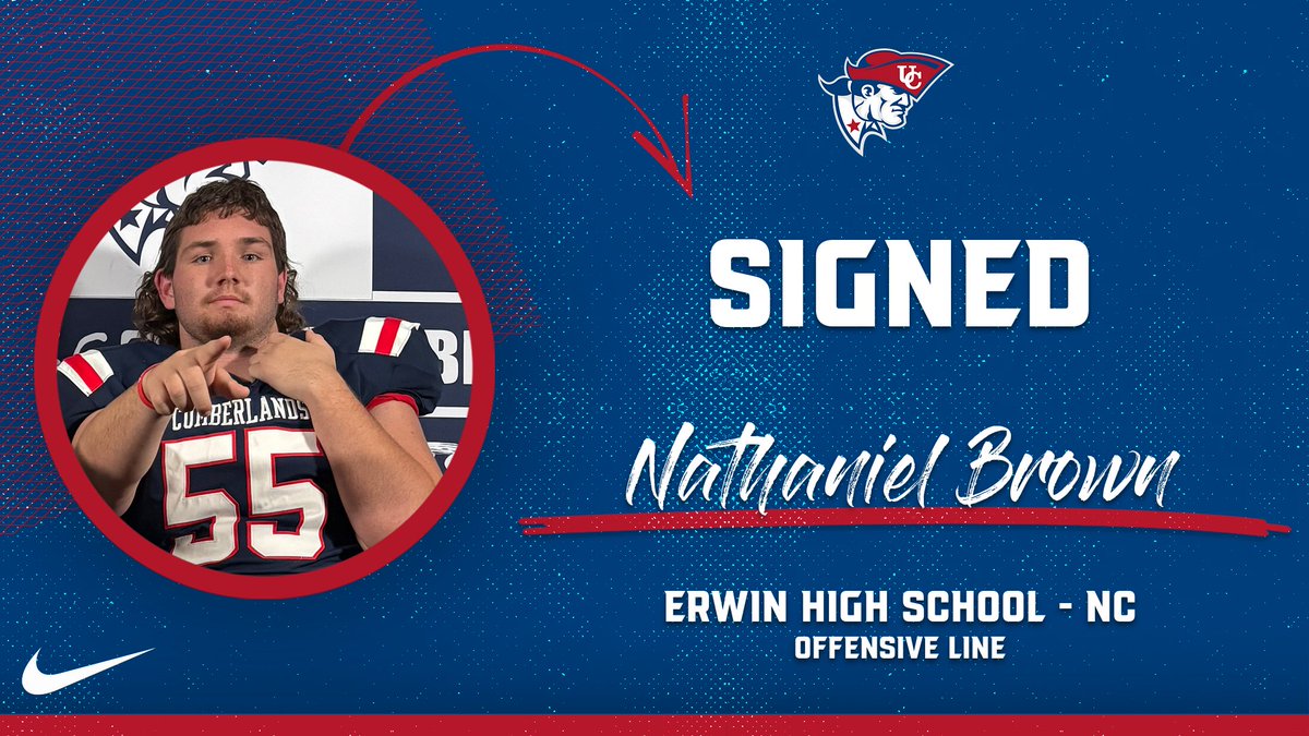 UC Patriot Football (@ucpatriotfball) on Twitter photo The trenches are getting stronger with this addition from the great state of North Carolina!
Nathaniel Brown - <a href="/Natedog5525/">Nathaniel Brown</a> The trenches are getting stronger with this addition from the great state of North Carolina!
Nathaniel Brown - <a href="/Natedog5525/">Nathaniel Brown</a>