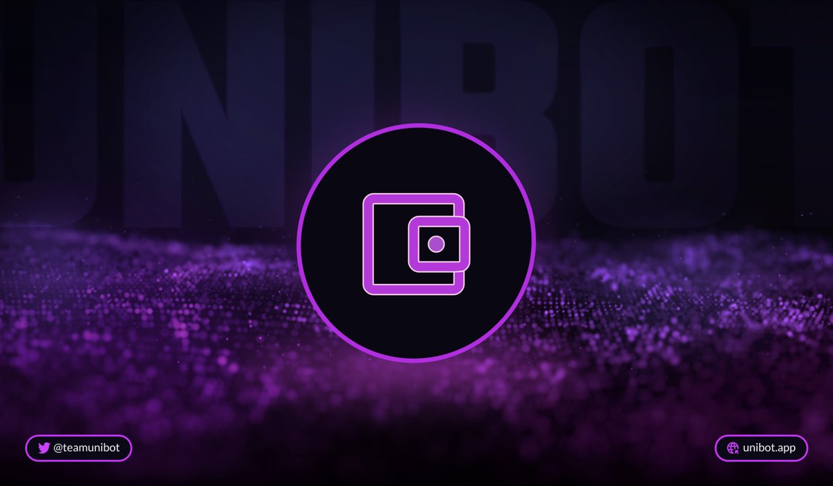 Not your keys, not your crypto.
Unlike CEXs, Unibot never holds your funds.
💎 You control your wallet.
💎 You own your private keys.
💎 You trade without risk of funds being locked.
$UNIBOT