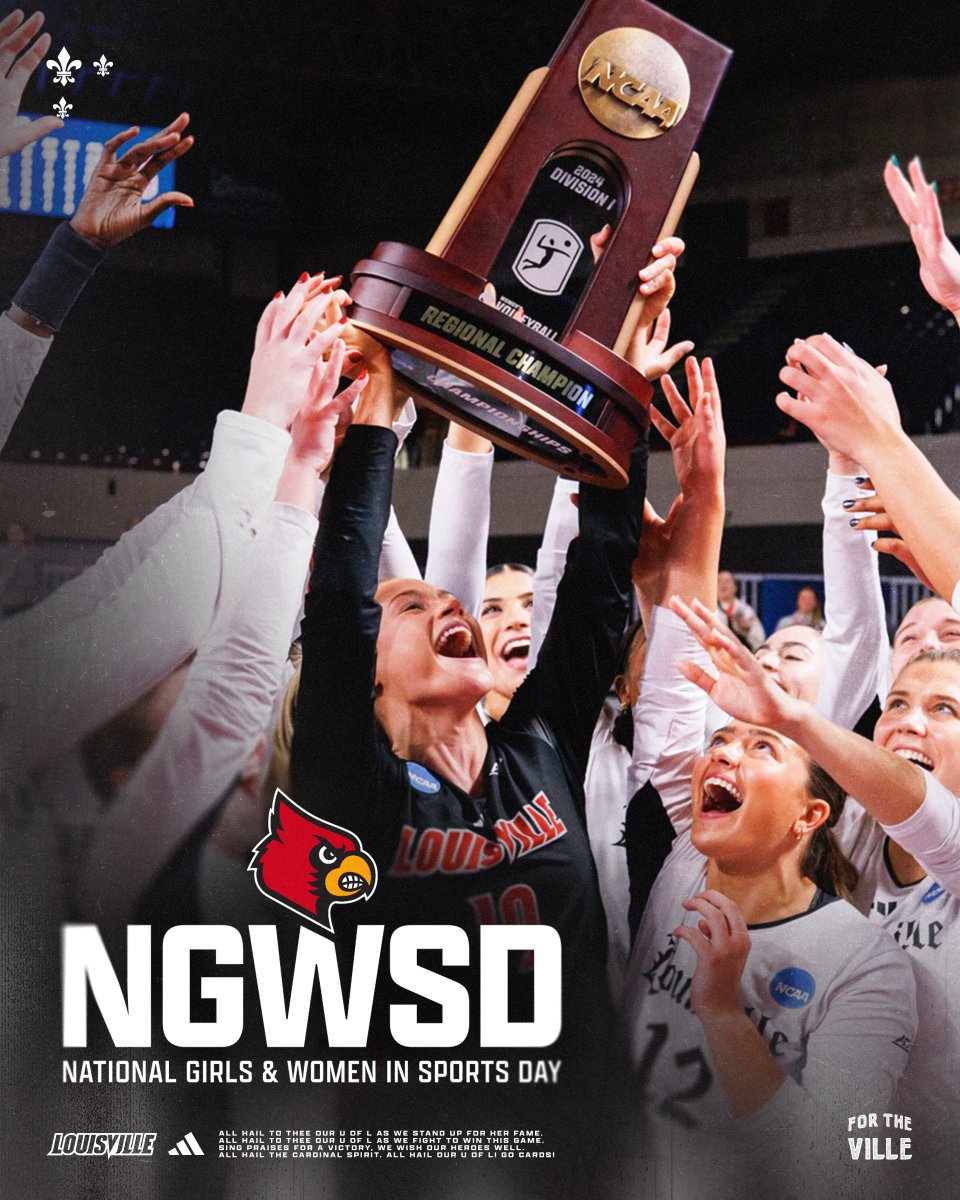 If you can see her, you can be her.

Happy National Girls &amp; Women in Sports Day!

#GoCards