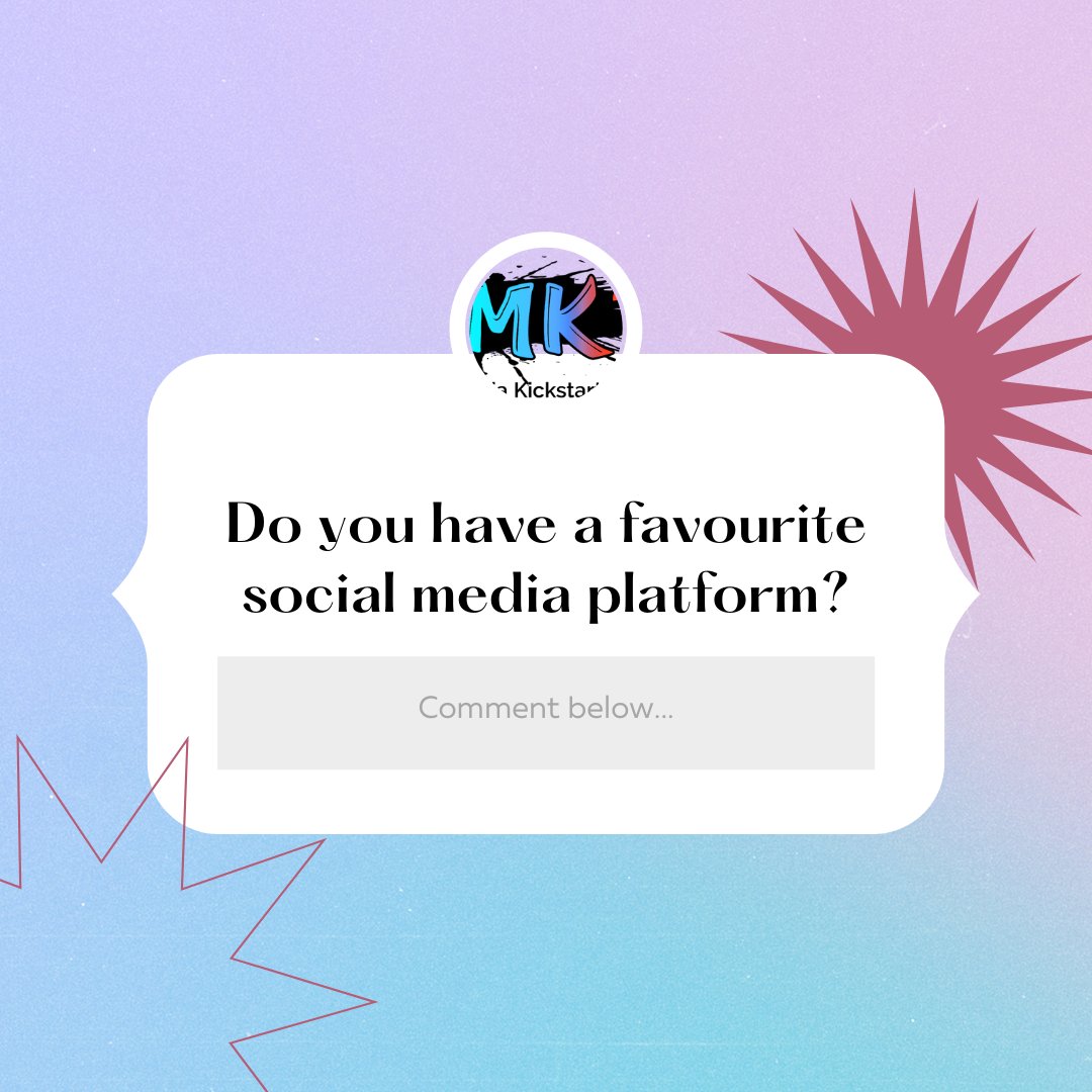 SocialMedia_KT's tweet photo. This might seem like a simple question, but when you really sit and think about it, it's really difficult!

Personally my favourite for marketing is Instagram, and my favourite for personal use is also Instagram. But you might have different platform faves! https://t.co/8J1afpfTgK
