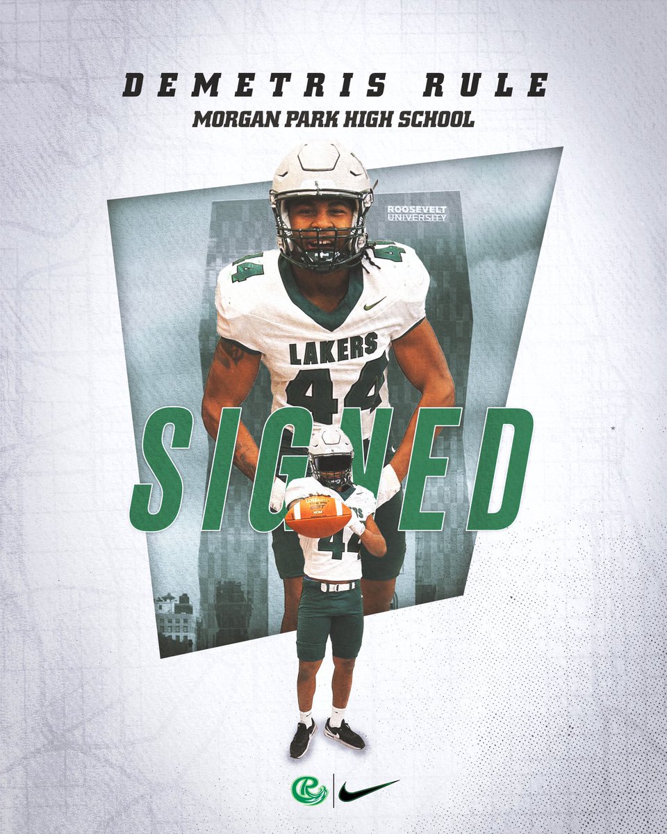Roosevelt University Football (@rulakerfb) on Twitter photo ๐ขโช๏ธ๐๐๐ฉ๐๐ค๐ฃ๐๐ก ๐๐๐๐ฃ๐๐ฃ๐ ๐ฟ๐๐ฎโช๏ธ๐ข
๐๐๐ก๐๐ค๐ข๐ <a href="/DemetrisRule44/">Demetris Rule</a>
#PutTheBallDown๐๐ ๐ขโช๏ธ๐๐๐ฉ๐๐ค๐ฃ๐๐ก ๐๐๐๐ฃ๐๐ฃ๐ ๐ฟ๐๐ฎโช๏ธ๐ข
๐๐๐ก๐๐ค๐ข๐ <a href="/DemetrisRule44/">Demetris Rule</a>
#PutTheBallDown๐๐