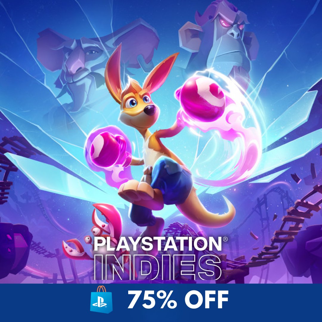 Kao The Kangaroo (@kaothekangaroo) on Twitter photo Hop on <a href="/PlayStation/">PlayStation</a> Store now and grab KAO 75% OFF during the #PlayStation Indies Sale 🔵 bit.ly/Playstation_KAO Hop on <a href="/PlayStation/">PlayStation</a> Store now and grab KAO 75% OFF during the #PlayStation Indies Sale 🔵 bit.ly/Playstation_KAO