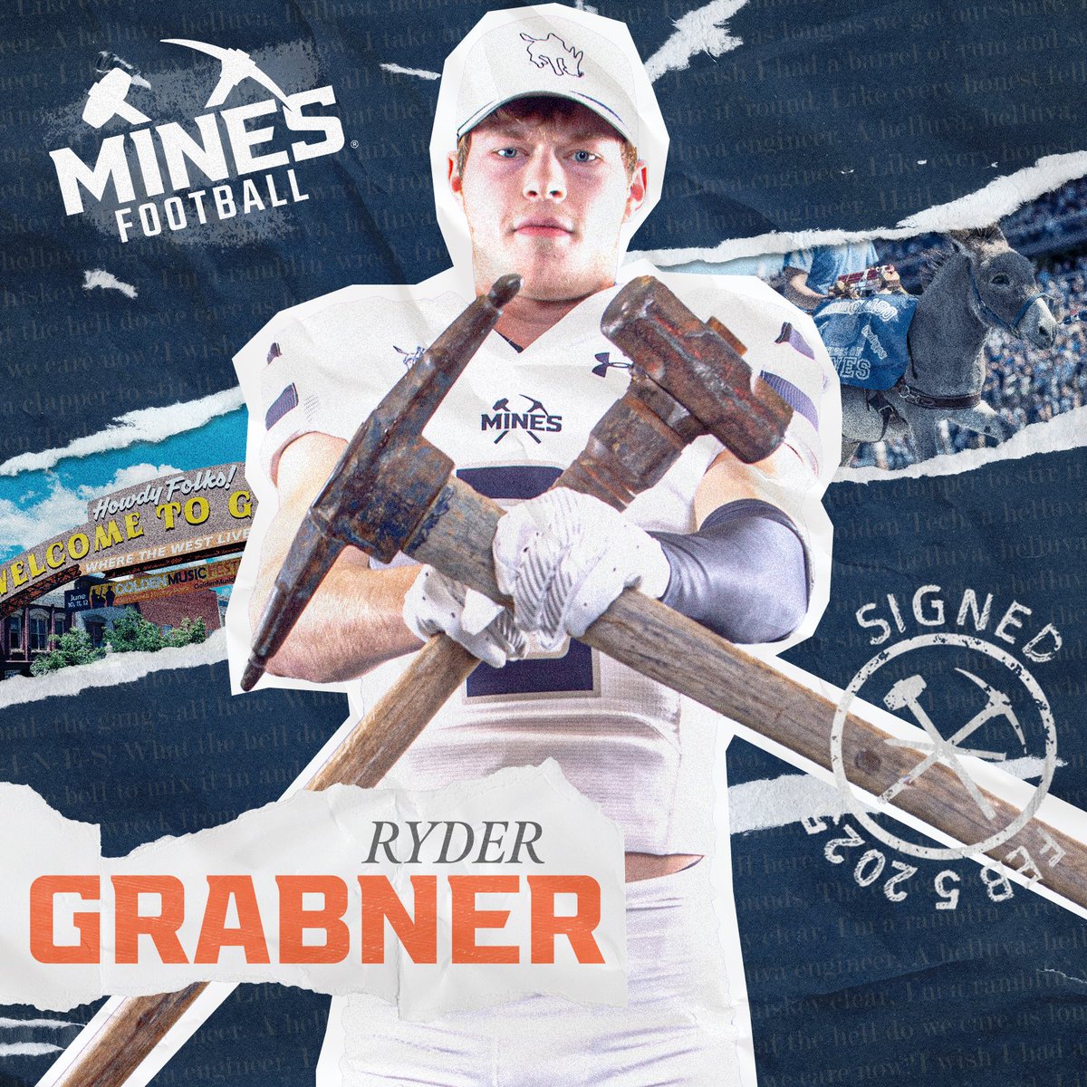 Mines Football tweet media