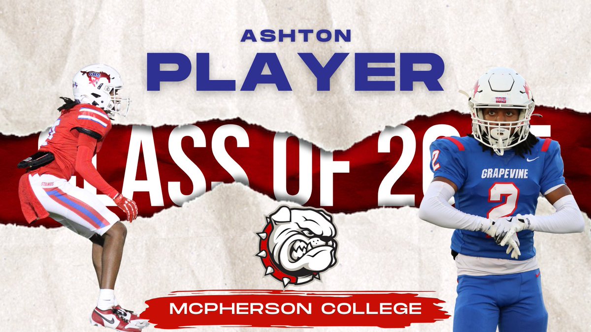 GHSMustangsFootball (@ghsmustangsfb) on Twitter photo Congrats to <a href="/shtnplr27/">Ashton Player</a> on signing with <a href="/MACBulldogsFB/">McPherson Football</a>
#NextLevelStangs
#StangStandard Congrats to <a href="/shtnplr27/">Ashton Player</a> on signing with <a href="/MACBulldogsFB/">McPherson Football</a>
#NextLevelStangs
#StangStandard