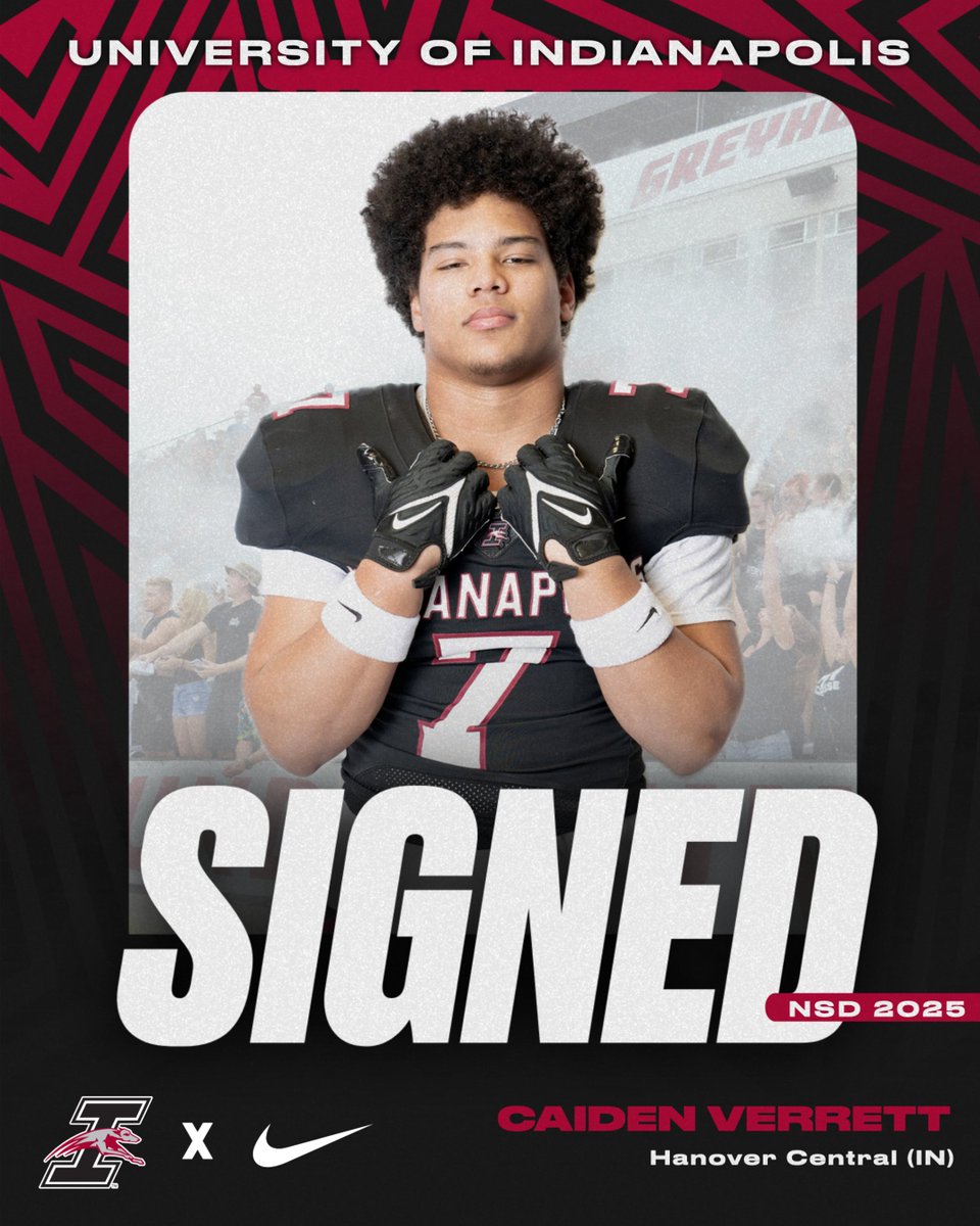 UIndy Football (@uindyfb) on Twitter photo Welcome 2โฃTheHound5โฃโผ๏ธ
๐ค <a href="/caidenverrett1/">Caiden Verrett</a>
๐ Hanover Central (IN)
๐๏ธ tinyurl.com/3k86nv78
#GoHounds | #TogetherWeWin Welcome 2โฃTheHound5โฃโผ๏ธ
๐ค <a href="/caidenverrett1/">Caiden Verrett</a>
๐ Hanover Central (IN)
๐๏ธ tinyurl.com/3k86nv78
#GoHounds | #TogetherWeWin