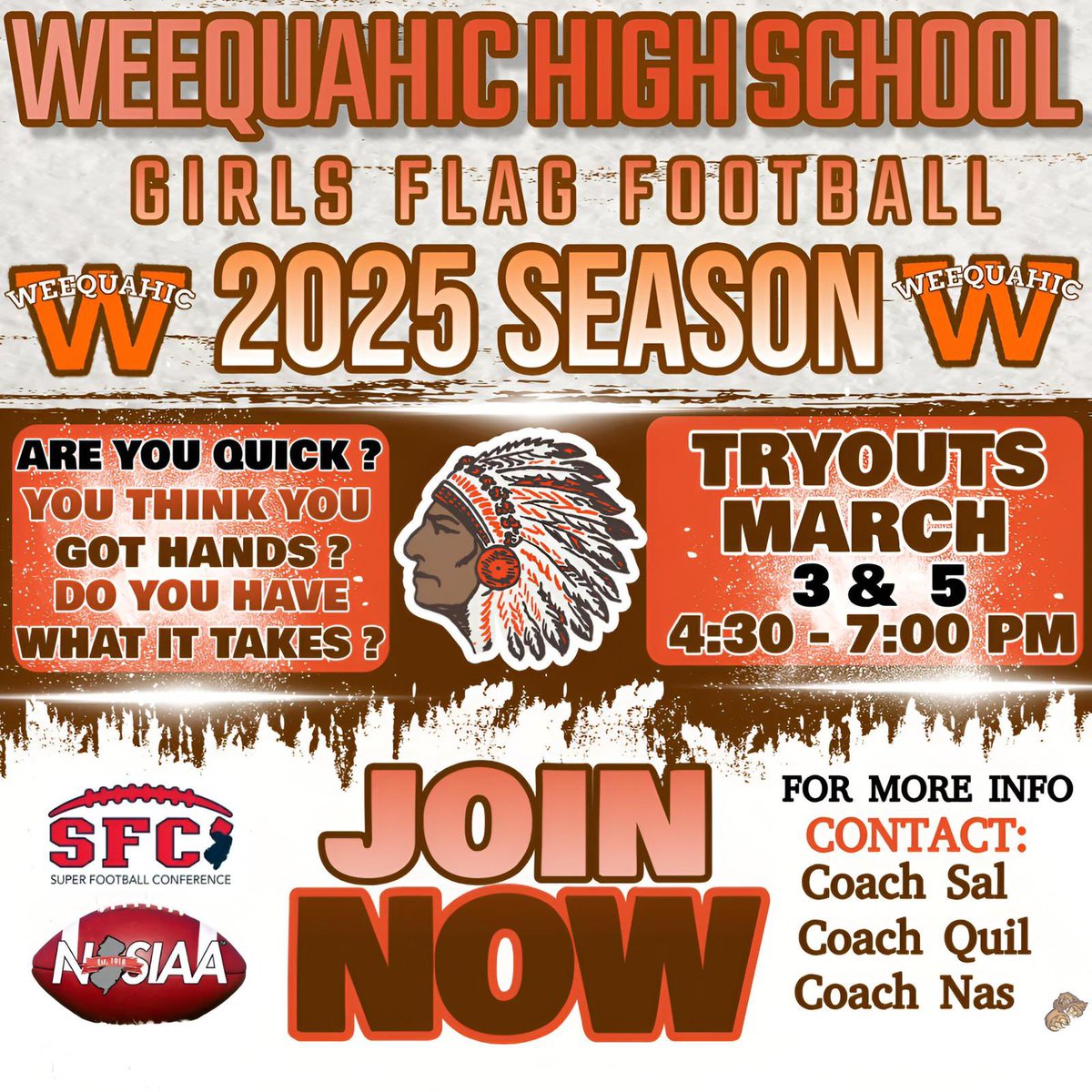 Attention WHS girls! 🏈🚩