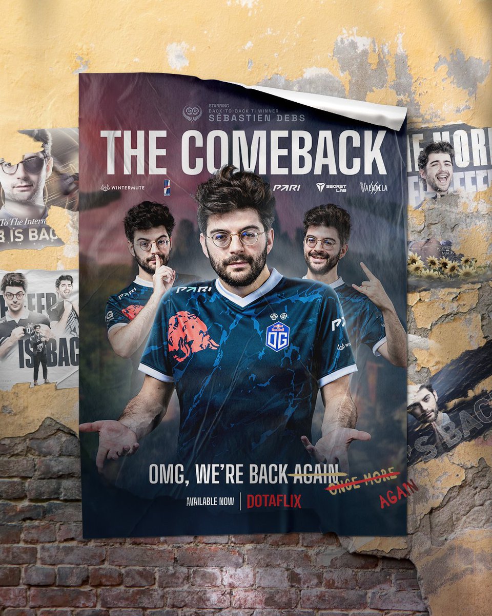 Your favourite TV show just got a renewal. 

OG are delighted to announce the addition of Ceb to our active roster, as offlaner and captain.

Welcome back, <a href="/Ceb/">Ceb</a>!