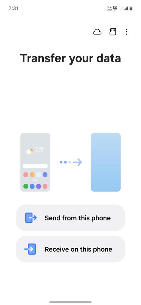 Atharva12__'s tweet image. Samsung has just rolled out an update for its popular Smart Switch app, featuring a sleek enhanced look!
 This prepares users for the upcoming OneUI 7 launch, making device transitions smoother than ever. 

#GalaxyAI
#Samsung #SmartSwitch #OneUI7 #TechUpdate #UserExperience