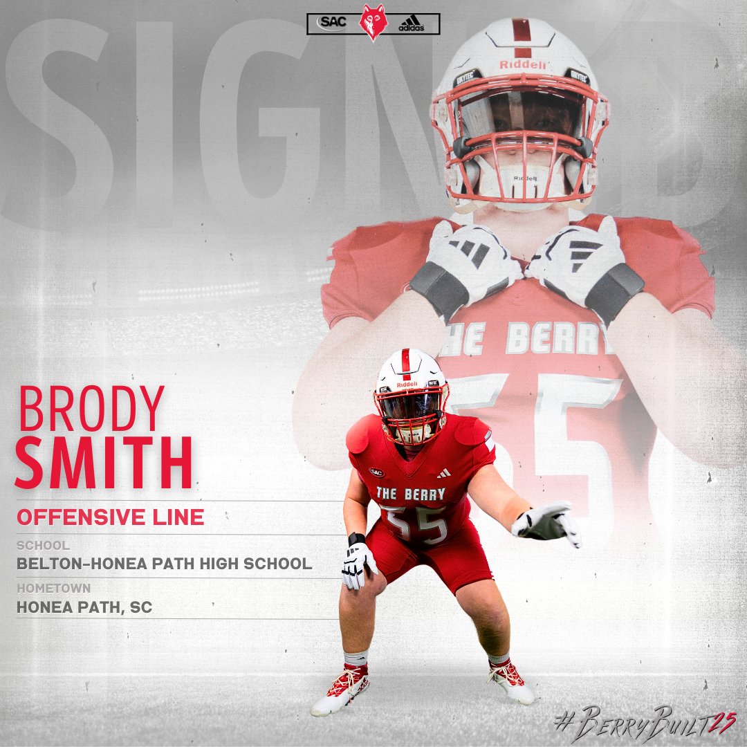 𝑺𝑰𝑮𝑵𝑬𝑫. 𝑺𝑬𝑨𝑳𝑬𝑫. 𝑫𝑬𝑳𝑰𝑽𝑬𝑹𝑬𝑫.✍️

<a href="/Brodysmith55/">Brody Smith</a> is officially part of the pack‼️

#BerryBuilt25 | #WeAreOne🐺