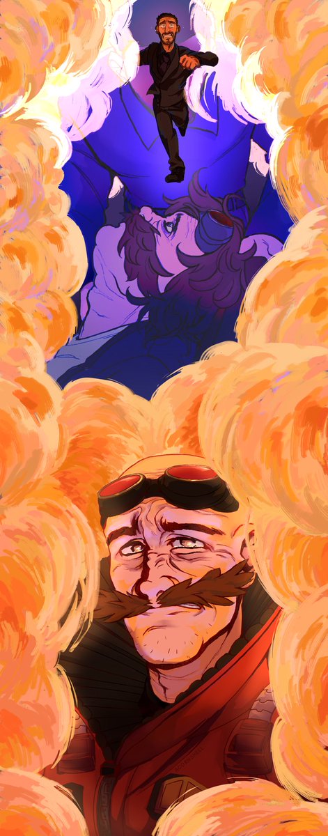 ✧In my vision you were always there. Vibrant and unmoving. 
Oh, what insolence. ✧  

🥚···▸🪨
Robotnik's POV throughout the trilogy!
I also wanted to use this post to celebrate 400↑ followers!!😭💞
I appreciate it so much, thank you!!🫶
 #stobotnik  #robotnik  #agentstone