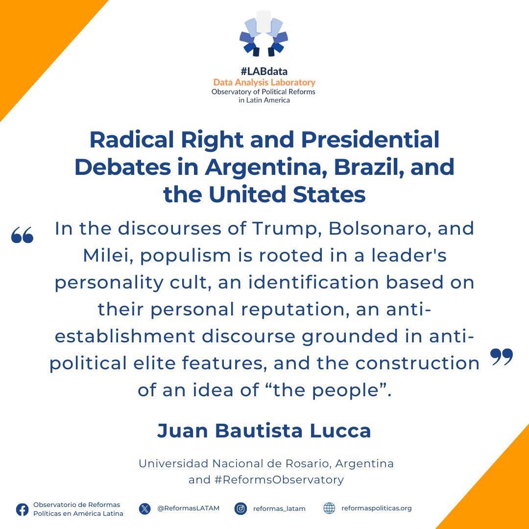 Observatorio de Reformas Políticas América Latina tweet media