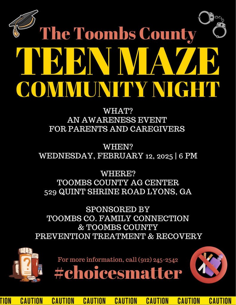 Join us Feb. 12th at 6PM for an awareness event for parents and caregivers!