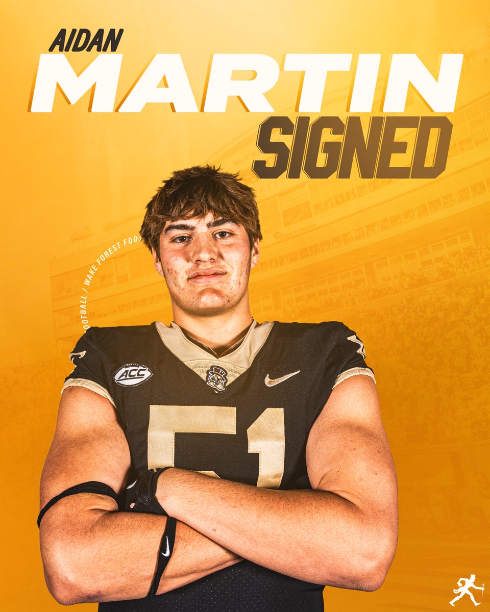 Welcome home, <a href="/AidanMartinFB/">Aidan Martin</a> 🎩